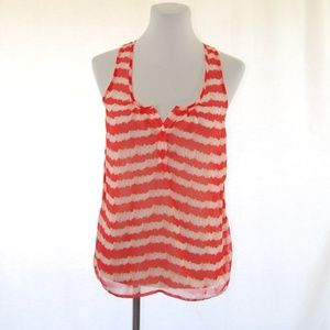 **FREE with Purchase** Collective Concepts 3 Button Striped Tank